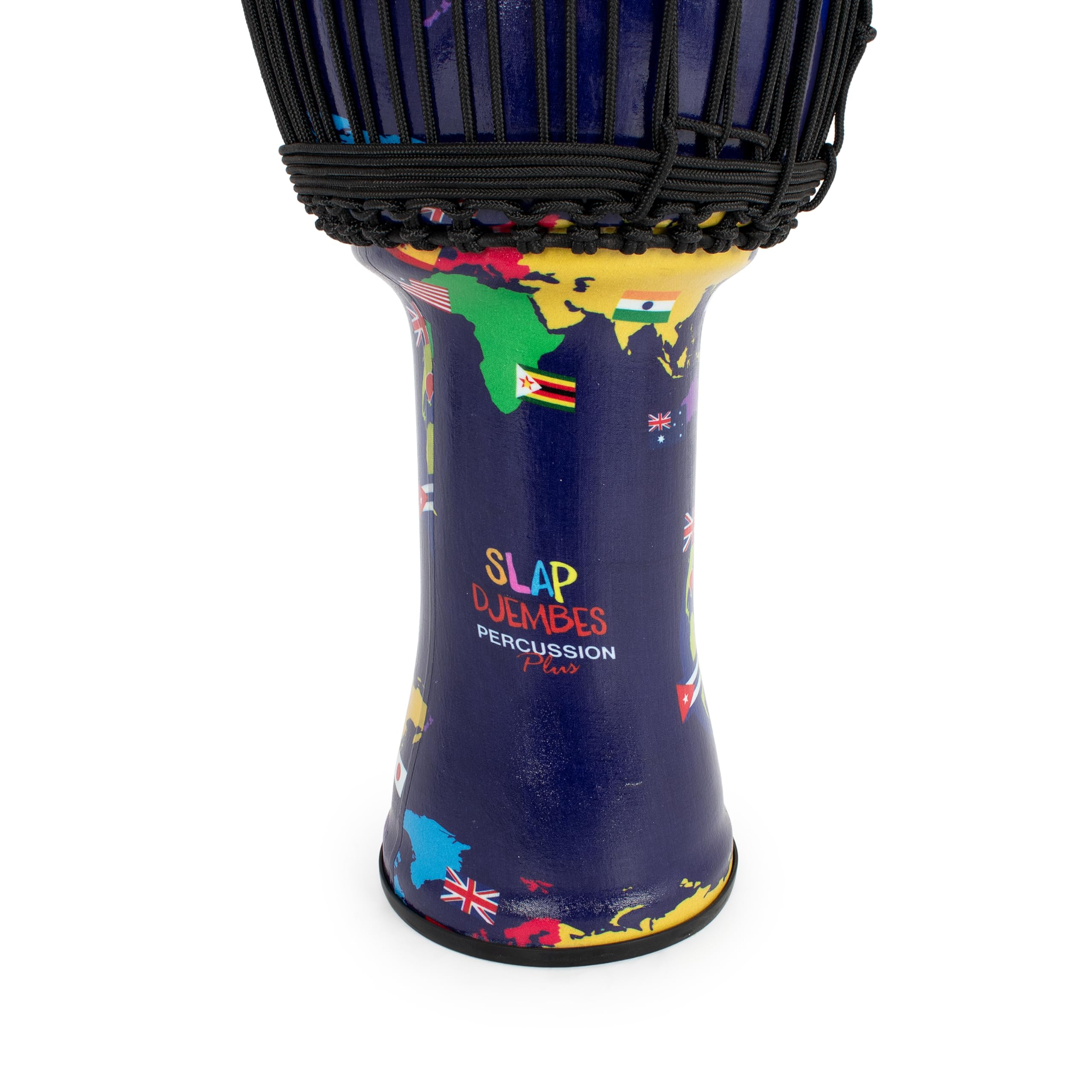 Percussion Plus World Slap Djembe cuerda afinada – 25,4 cm (cabeza)