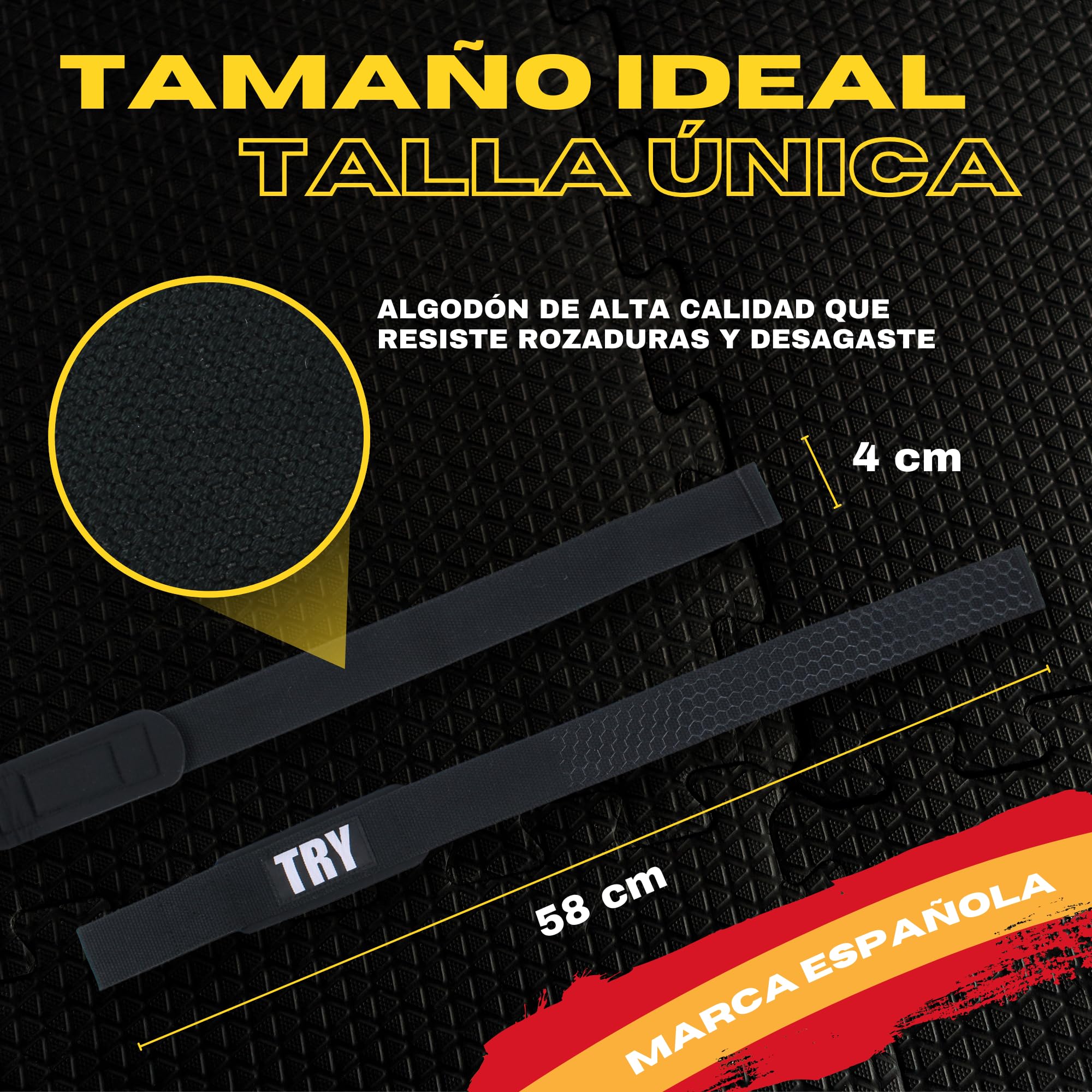 Straps Palestra Uomo E Donna - Per Sollevamento Pesi, Presa Rinforzata, Fitness E Bodybuilding - Foto 13