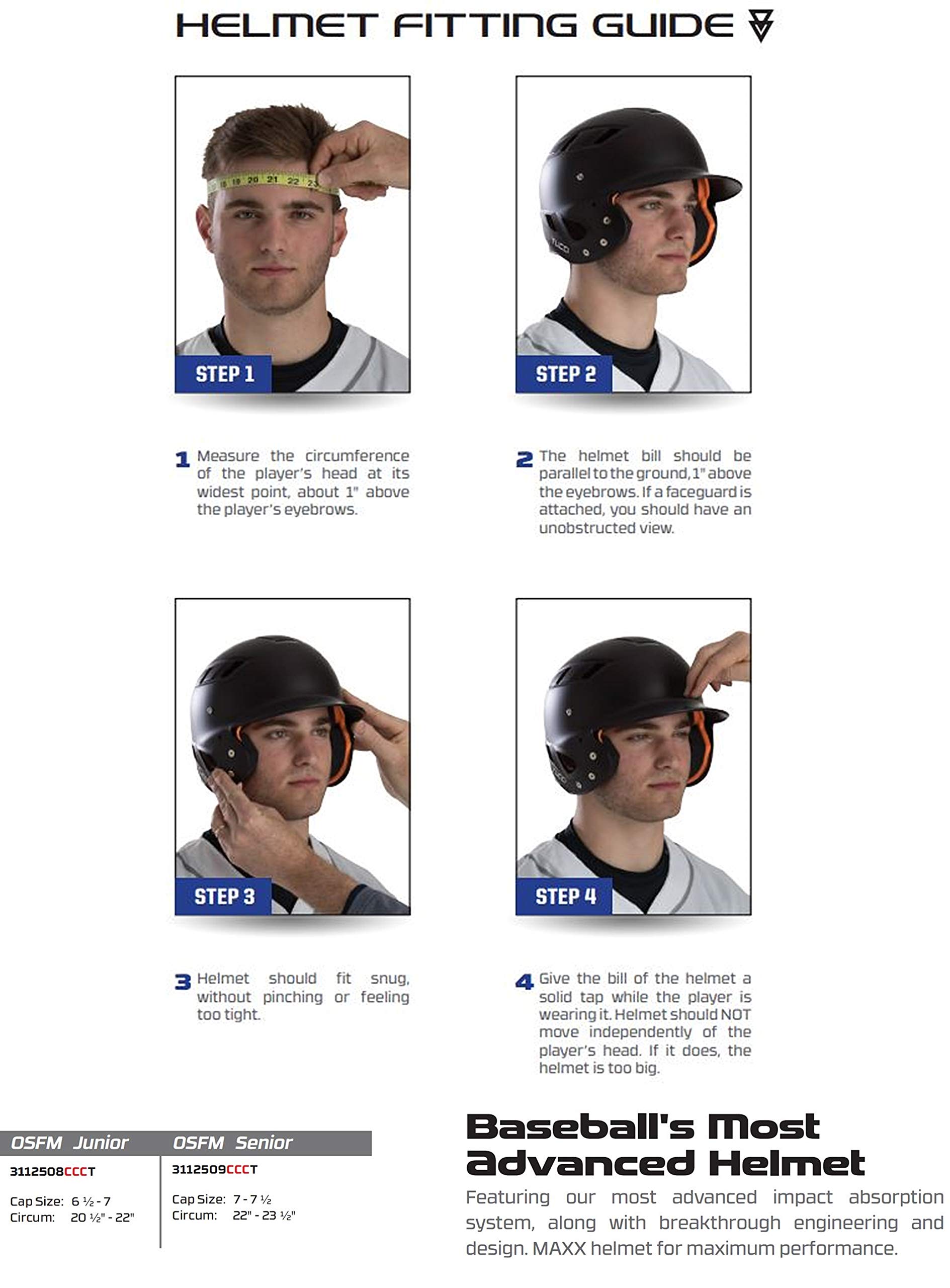 Schut T XR1 Baseball-Helm – Einheitsgröße