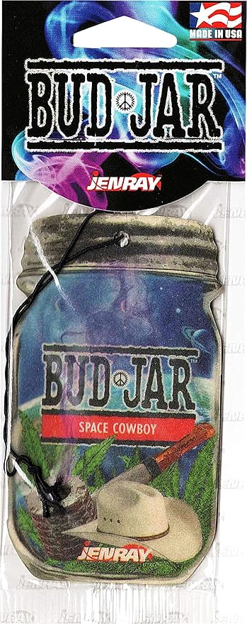 Amazon バドジャー エアフレッシュナー Bud Jar Air Freshener Space Cowboy 芳香剤 吊り下げ 車 部屋 車用芳香剤 車 バイク