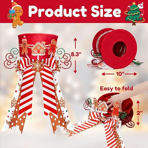 Miniatura 4 de Decoración para árbol de Navidad, muñeco de nieve con estrella de purpurina, adornos de Navidad, decoración del hogar, accesorio de corona 3D,