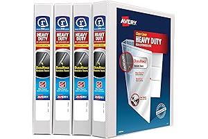 A Heavy Duty 1 Inch 3 Ring Binder for Tough Jobs