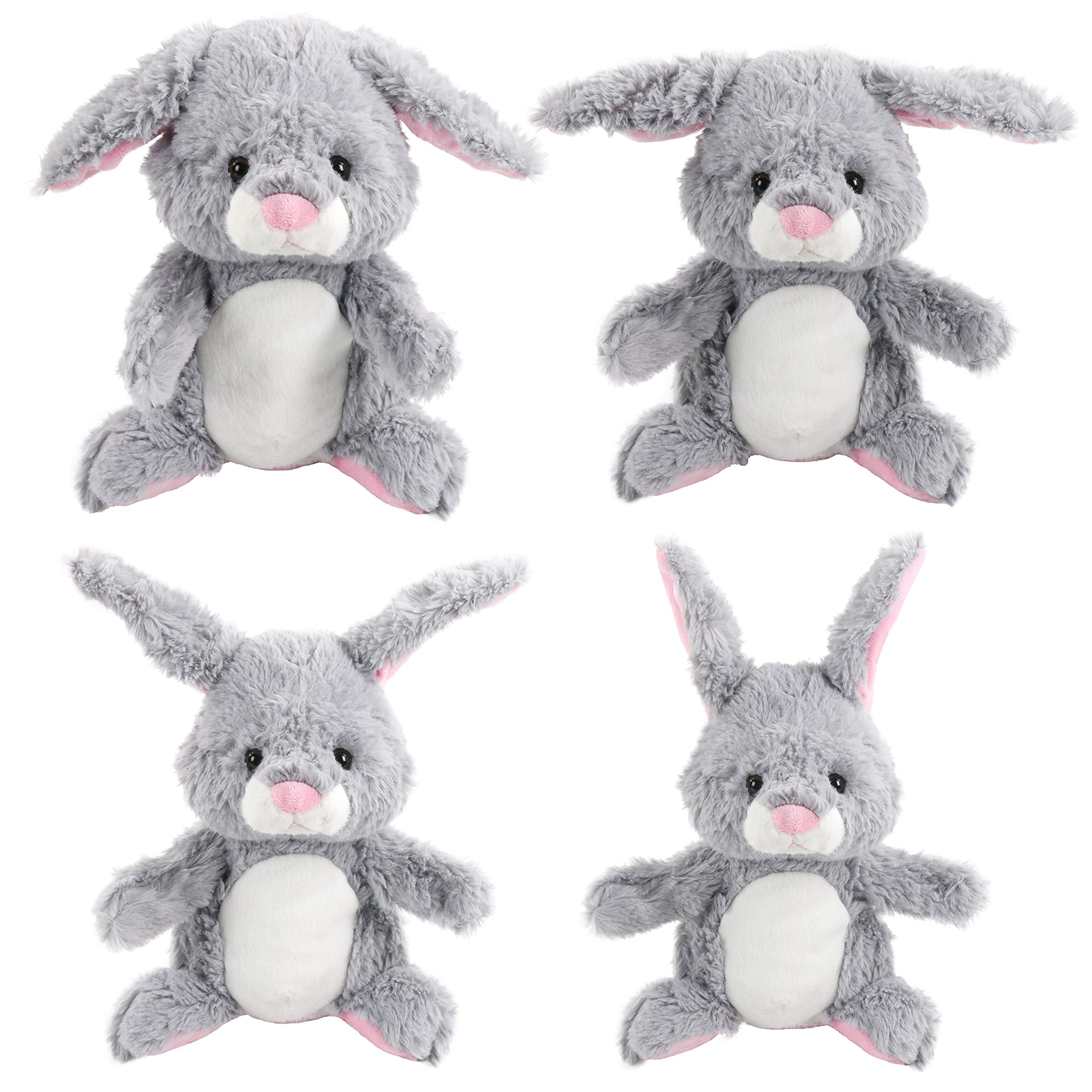 Easter Rabbit Clapping Animated Bunny Toy With Music Houwsbaby Interactive Bunny Musical ...