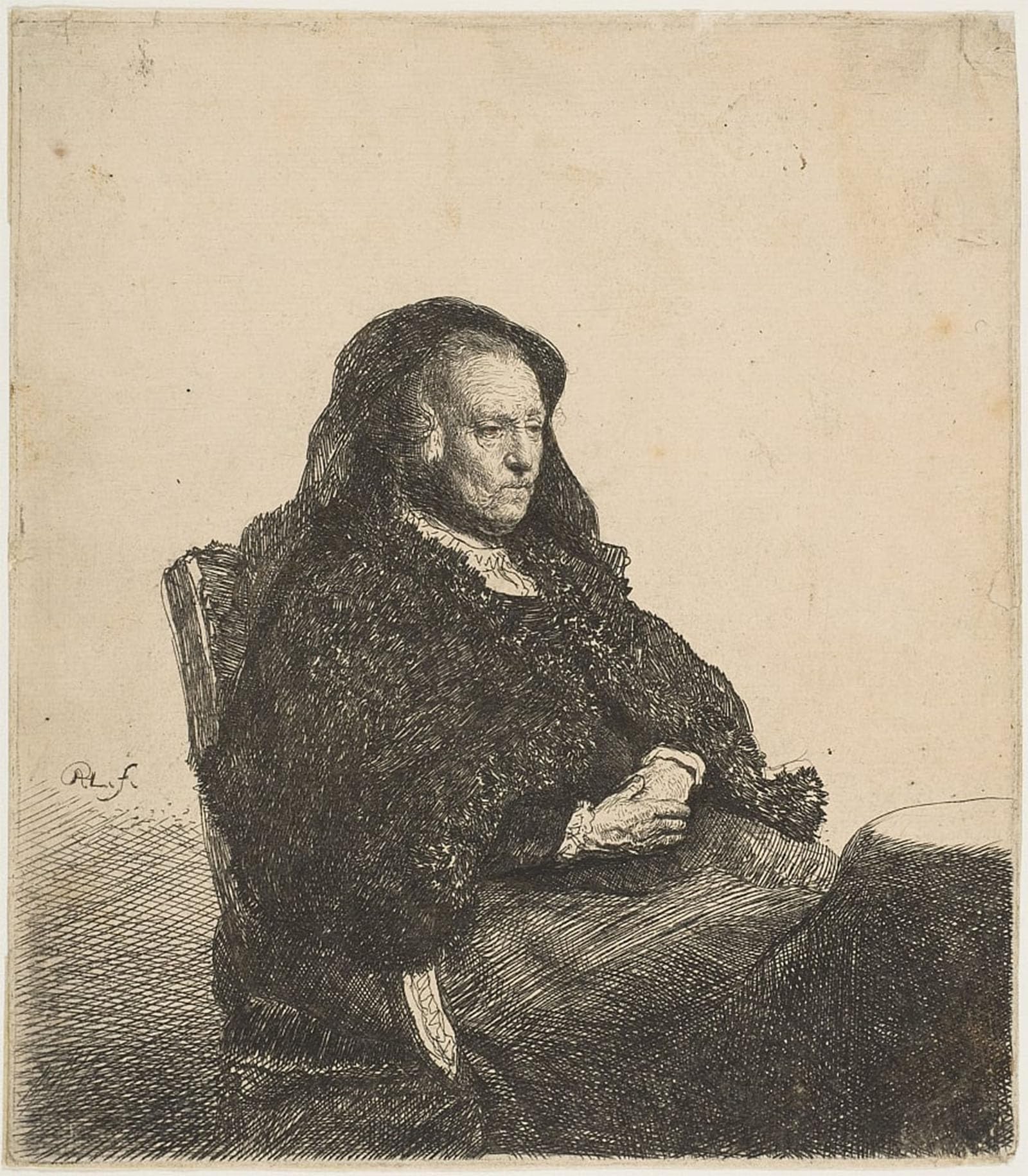 Lienzo de Rembrandt para decoracion de comedor y estudios elegantes de 60x90cm 5