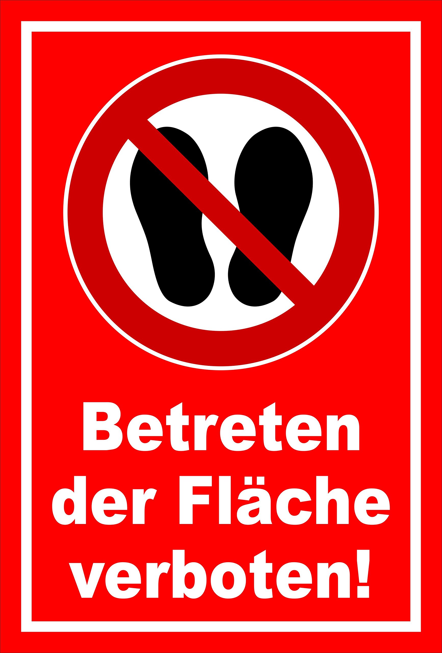 Schild »Rauchen Nicht Gestattet« - 45x30cm Aus 3mm Aluverbund, Wetterfest