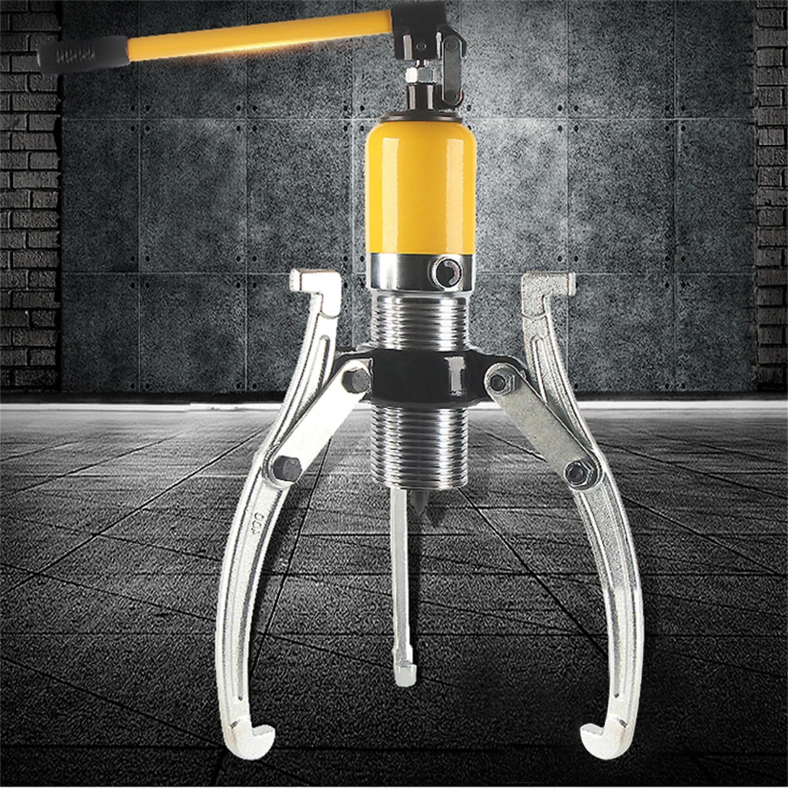 20T hydrauliczny ściągacz piast kół, 3 szczęki hydrauliczne z głowicą pompy, ściągacz do kół biegunowych, nadaje się do ciągnięcia piast, kołnierzy, kół zębatych i łożysk