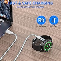 Vista 3 de Adaptador de carga para reloj Garmin, adaptador de cargador tipo C, paquete de 2 unidades compatible con Garmin Fenix 7 7S 7X 6 6S 6S 6X 5 5S 5X