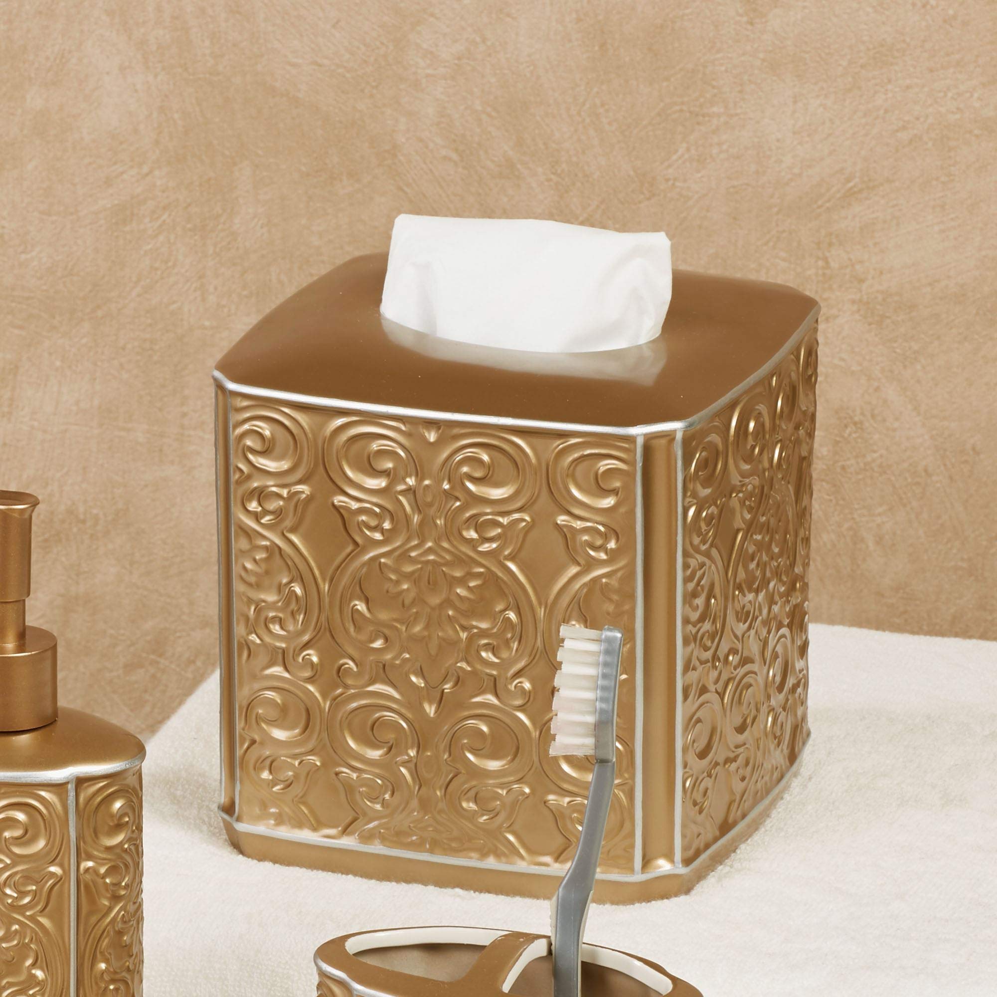 Touch of Class Destiny Tissue Cover Gold