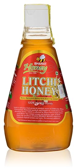 Bharat Litchi Honey, 500 g NMR Tested