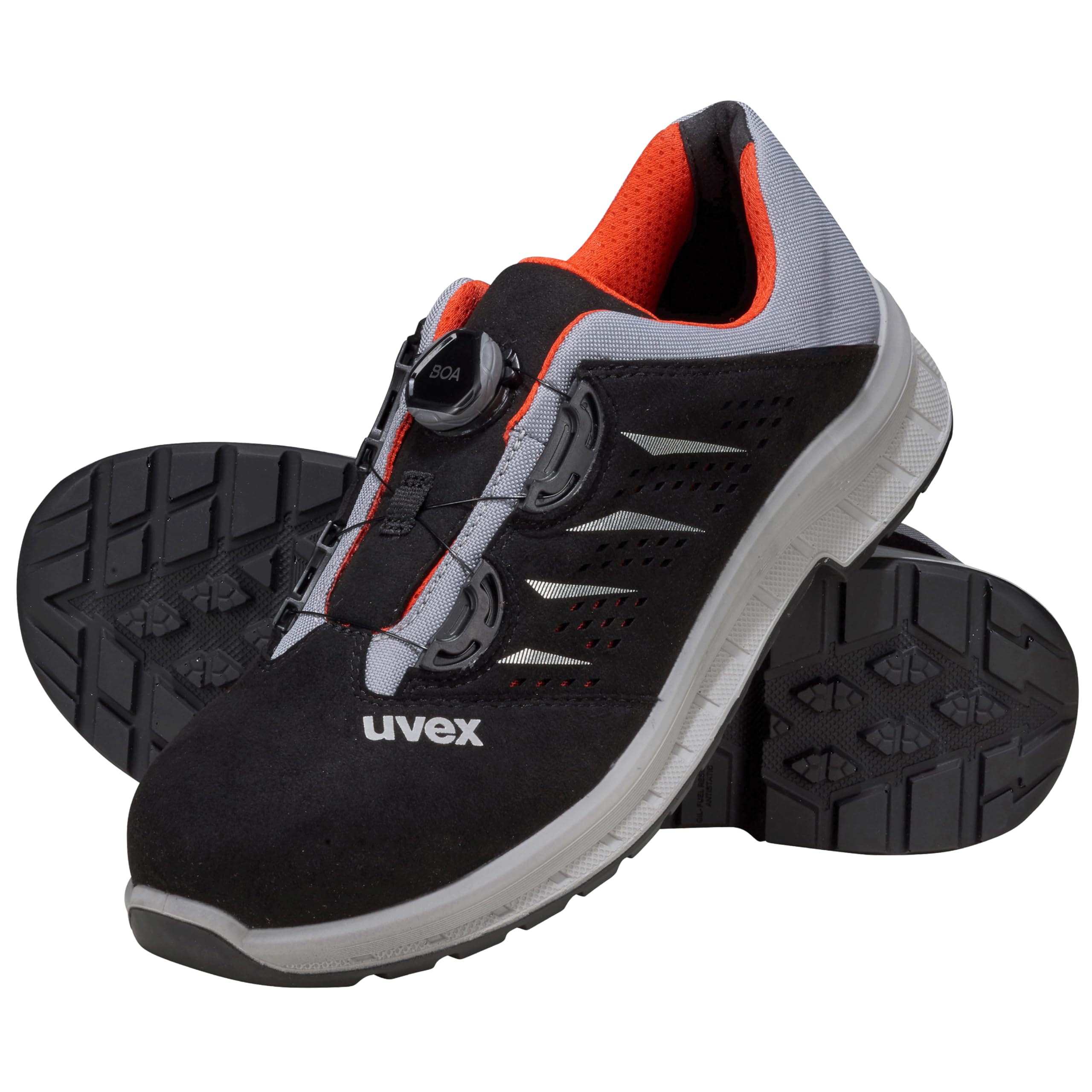 Uvex 2 Trend Boa - Zapatos de Trabajo S1P para Hombre y Mujer - con Puntera de Acero