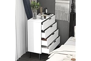 Modern TaoHFE Dresser for Small Spaces with 4 Drawers