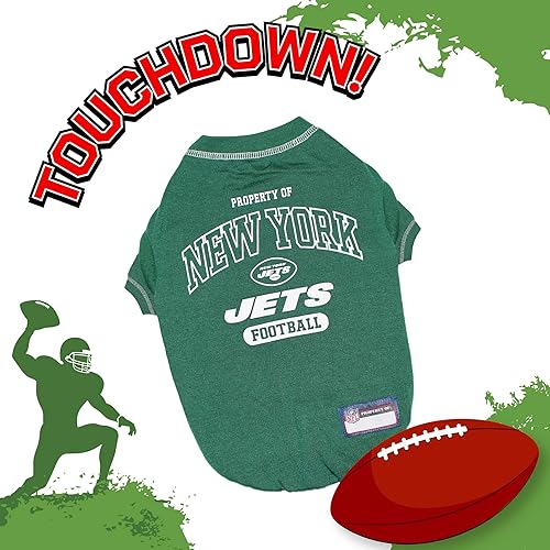 Vista 73 de Camisa de la NFL para mascota, para perros y gatos, duradera, 5 tamaños disponibles en 32 equipos de la NFL, camisetas de la NFL para mascotas