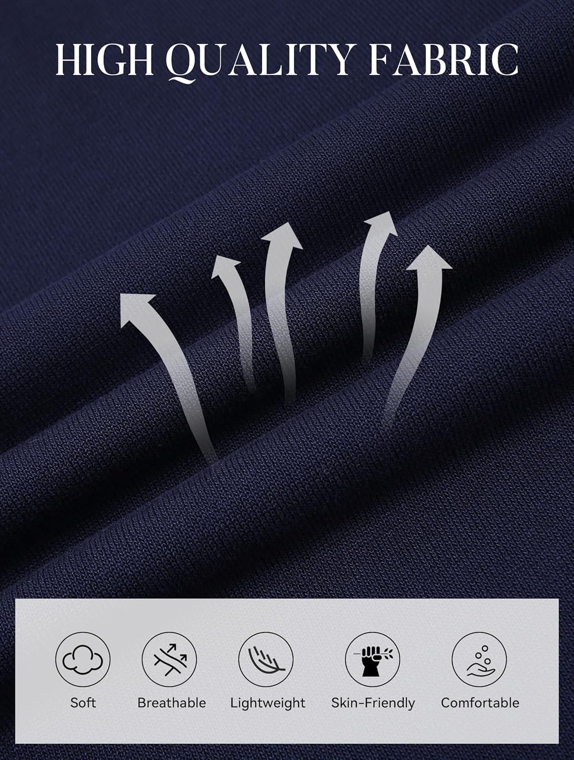 Esabel.C Mens Polo Shirts Short Sleeve Striped Casual Fashion Knit Golf Shirt Regular Fit - Image 6