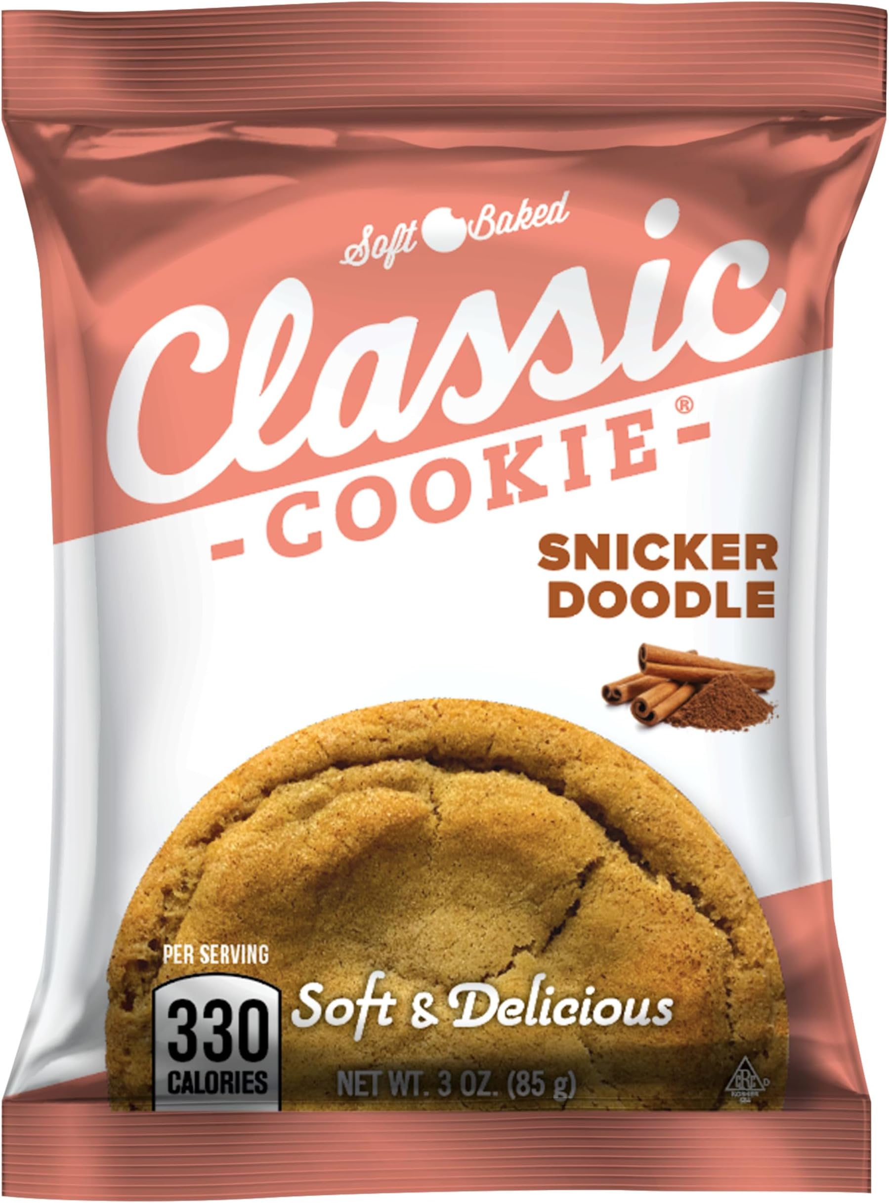 Soft Baked Snickerdoodle 3oz, 1 Cookie