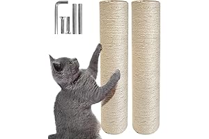 2-Piece Cat Tree Replacement Scratching Posts