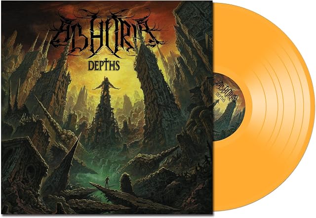 Depths (Vinil Translúcido / Laranja, Edição Limitada) por Abhoria, capa do álbum