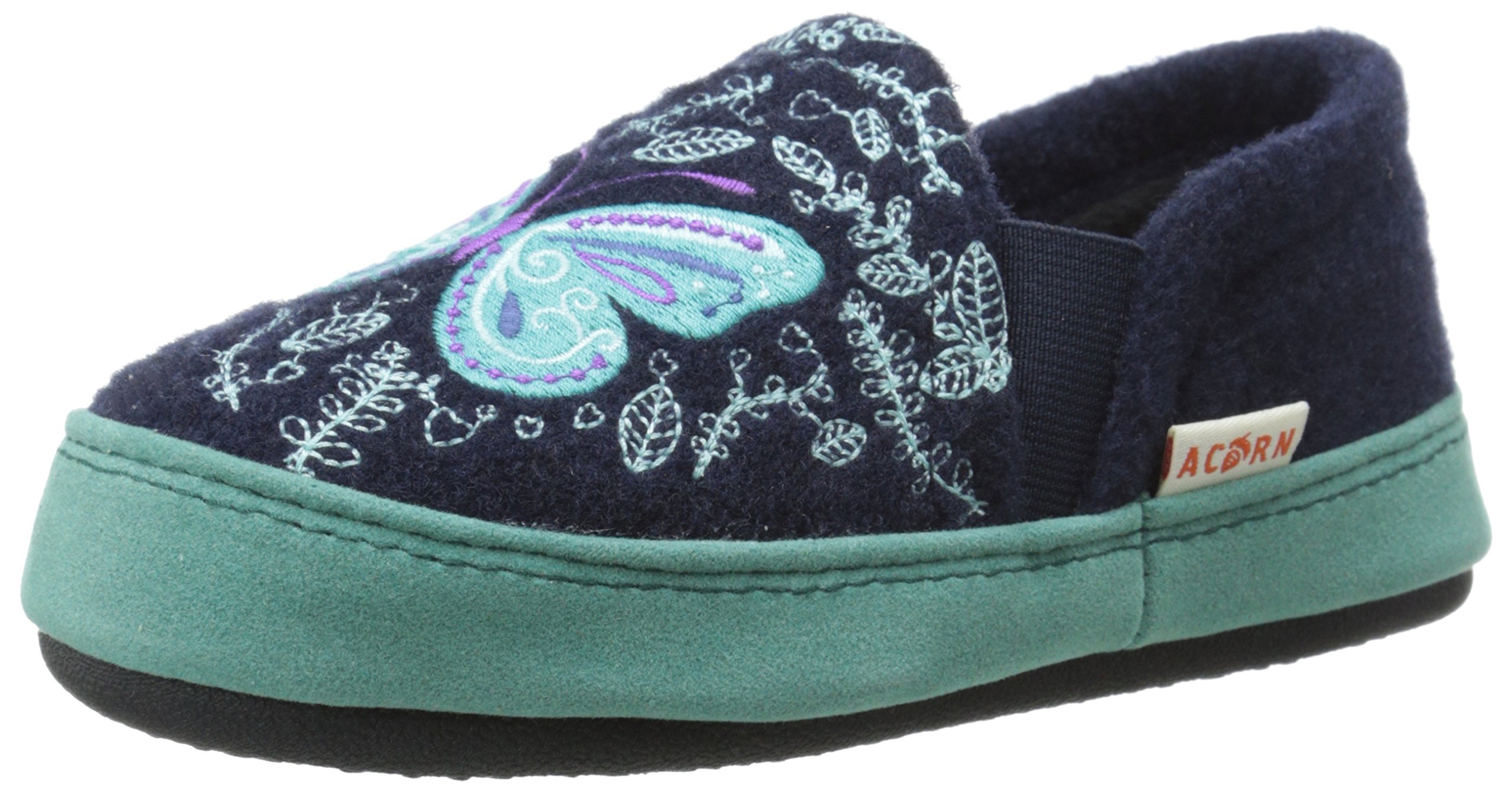 Acorn Unisex-Kid's Colby Gore Moc Slipper, 10-11 Toddler