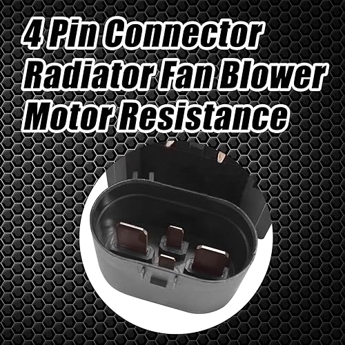 Miniatura 4 de CULMKARI Resistencia del motor del ventilador del radiador 13427160 para Chevy Cruze 2011-2016 1.4L1.6L2.0L Buick Verano 2.4 Reemplazar 620-658