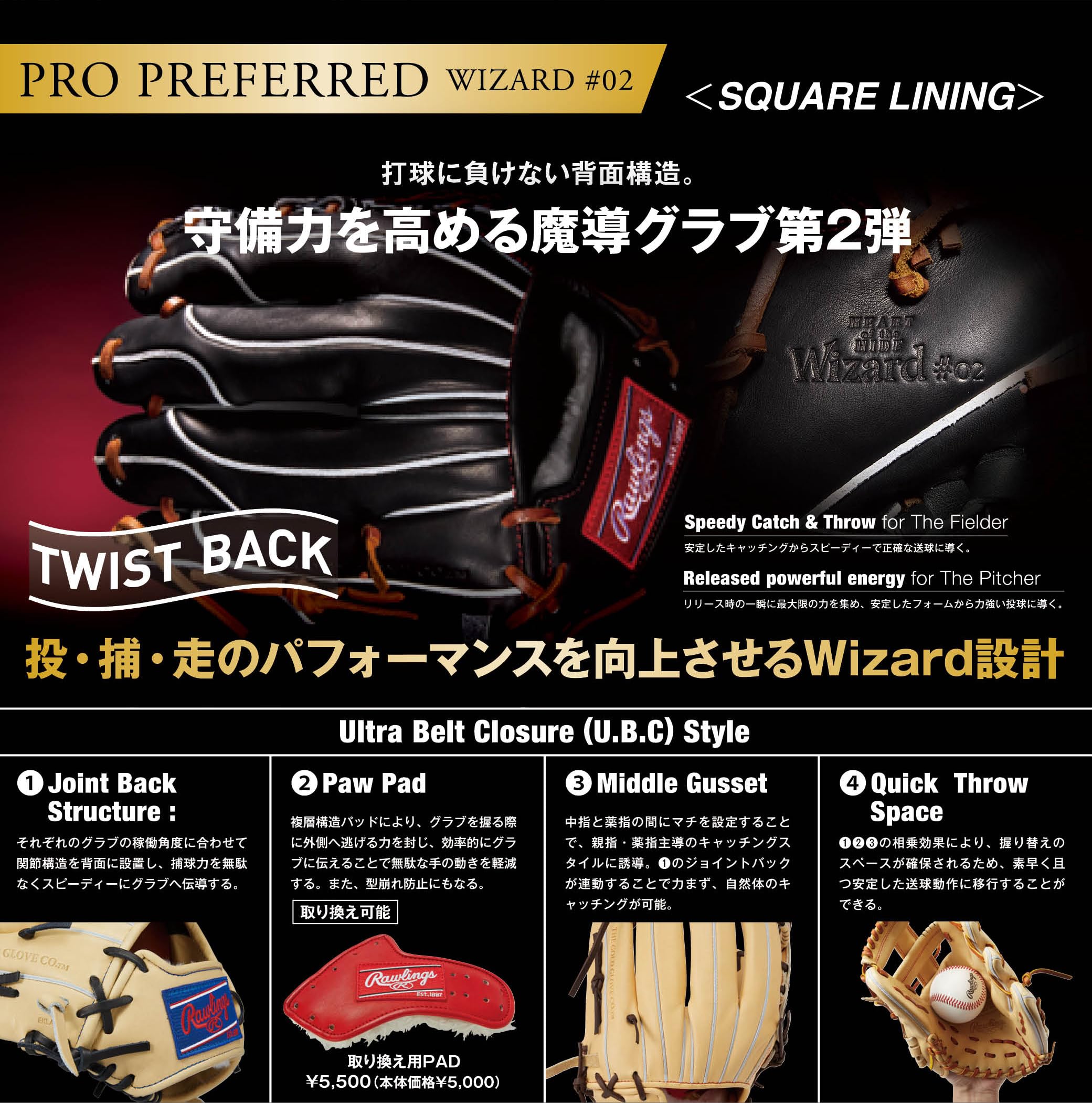 Amazon | ローリングス(Rawlings) 野球用 グローブ 硬式 PRO PREFERRED