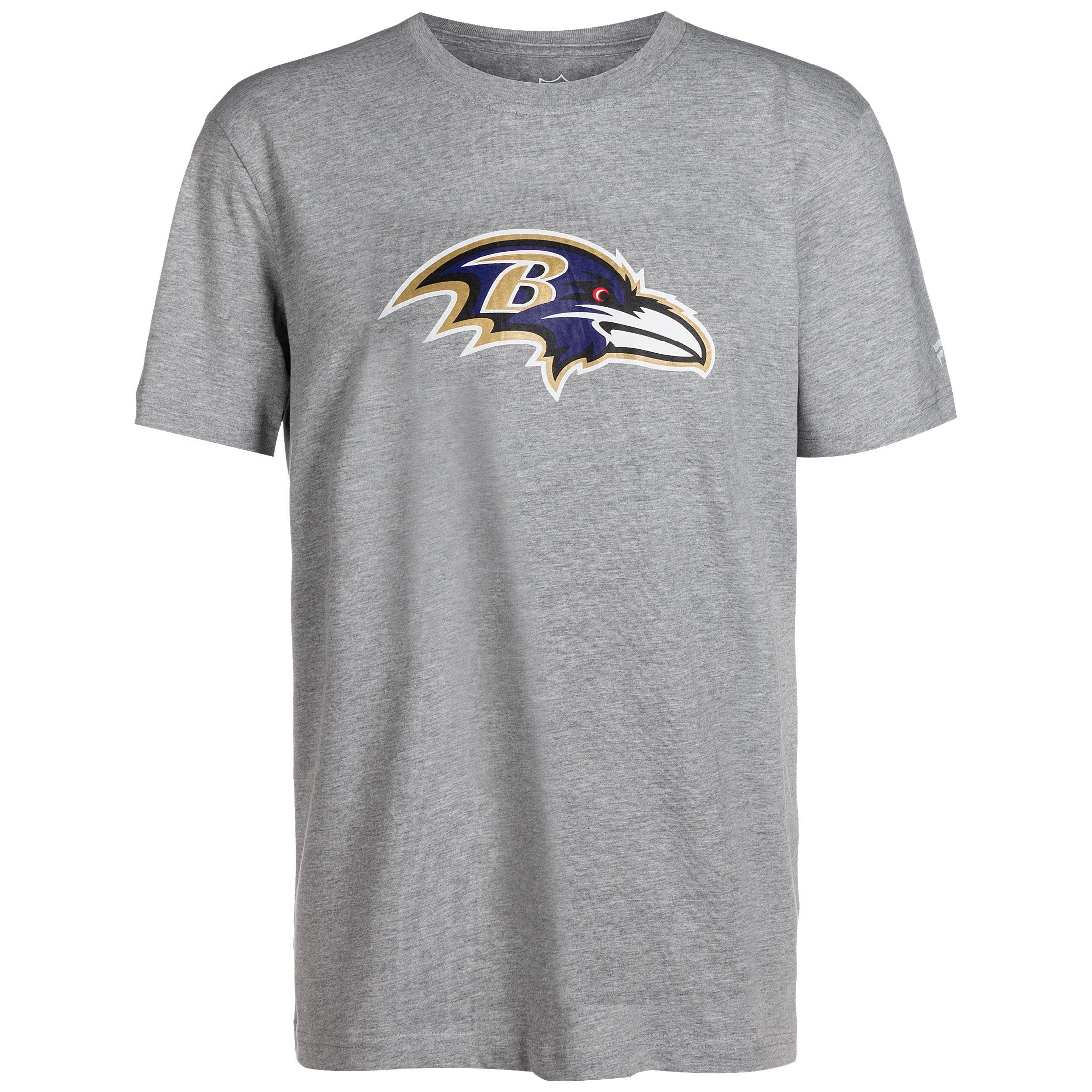 Fanatics Unisex Gray - Nfl Baltimore Ravens Primary Logo Graphic T-Shirt Colour Grey, Xxxl