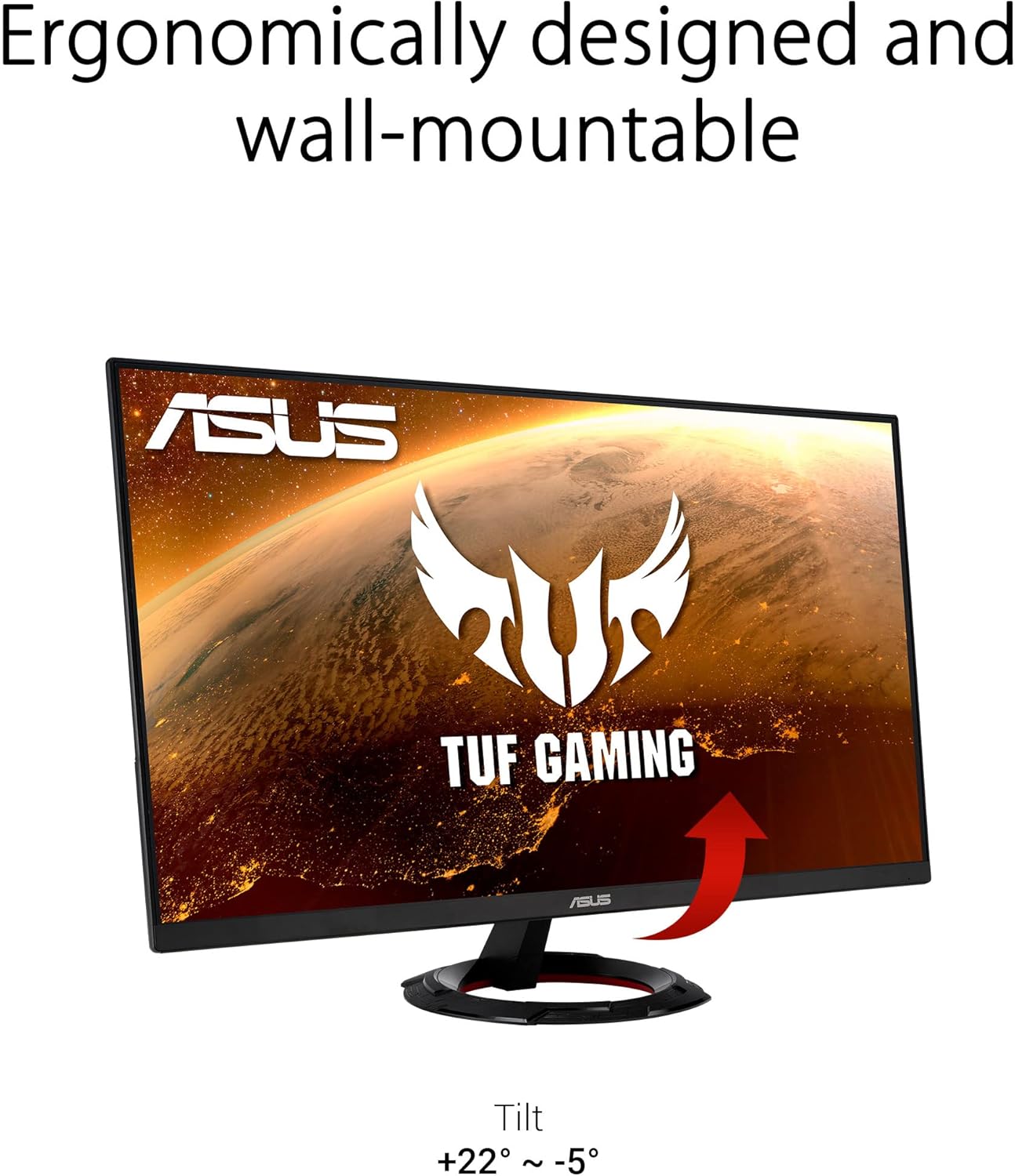 ASUS TUF Gaming VG279Q1R Gaming Monitor – 27 Full HD (1920 x 1080), IPS, 144Hz, 1ms MPRT, Extreme Low Motion Blur™, FreeSync™ Premium, Shadow Boost ASUS TUF Gaming VG279Q1R Gaming Monitor – 27 Full HD (1920 x 1080), IPS, 144Hz, 1ms MPRT, Extreme Low Motion Blur™, FreeSync™ Premium, Shadow Boost