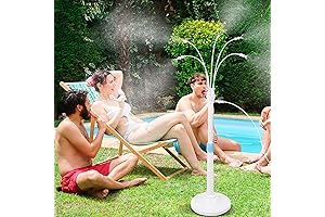 Misters for Outside Patio, Standing Misting Cooling System