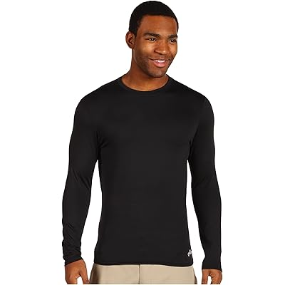Мужская рубашка Hot Chillys Micro-Elite Chamois Crew Neck black