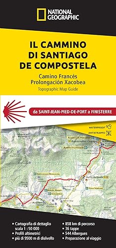 Il cammino di Santiago de Compostela da Saint-Pied-de-Port a Finisterre