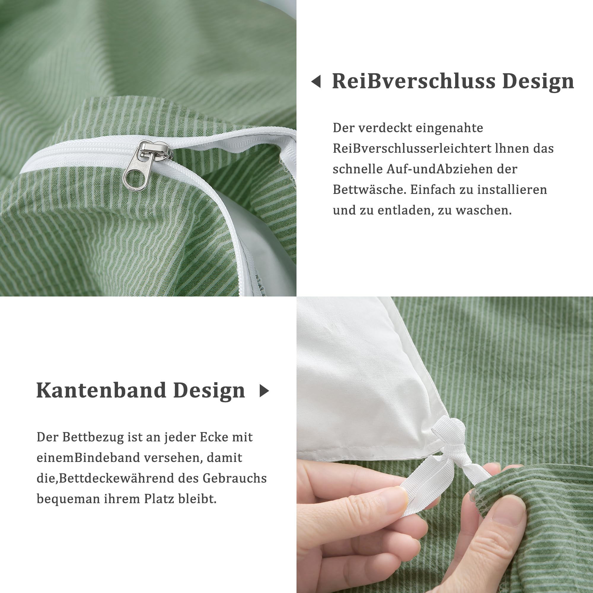 ATsense Beddengoed 135 x 200 cm, katoen, 4-delig ATsense Beddengoed 135 x 200 cm, katoen, 4-delig