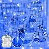 Minetom Color Changing Rope Lights Outdoor, 33FT 100 LED String Lights with Plug & Remote, Waterproof Christmas Light Outdoor Decoration, Twinkle LED Rope Light for Outside Indoor Bedroom,16 Colors
