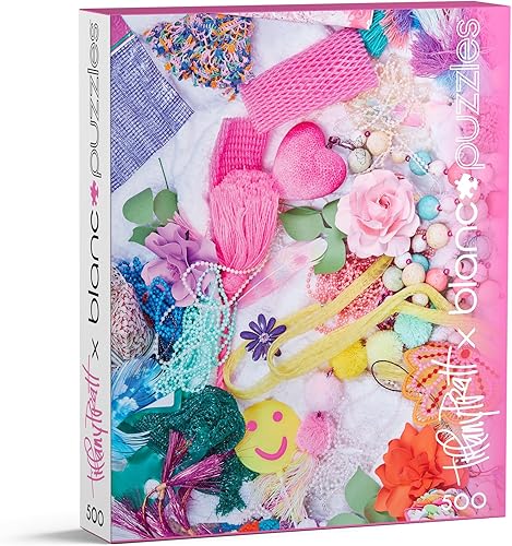 Buffalo Games - Blanc - Tiffany Pratt - Crafty Cornucopia - Rompecabezas de 500 piezas para adultos desafiante rompecabezas perfecto para noches de