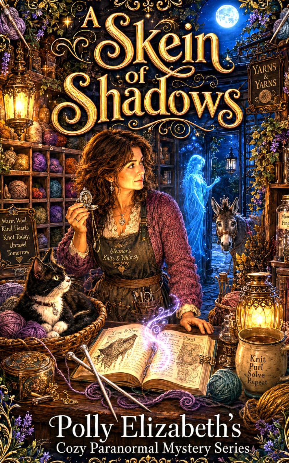 A Skein of Shadows: A Polly Elizabeth Cozy Paranormal mystery novel