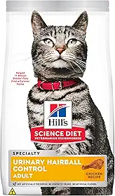 Ração Hill's Science Diet Cuidado Urinário e Controle de Bolas de Pelo para Gatos Adultos Sabor Frango - 1.5kg
