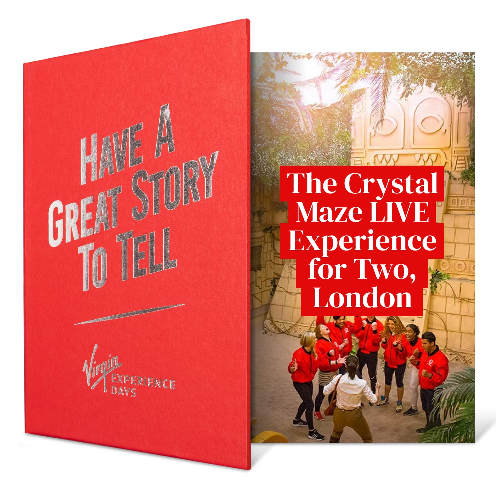 Sponsored Ad – Virgin Experience Days The Crystal Maze LIVE Experience for Two, London - Anytime - Complete exciting challenges, donning the sensational bomber jackets, based on the epic 90s TV Show