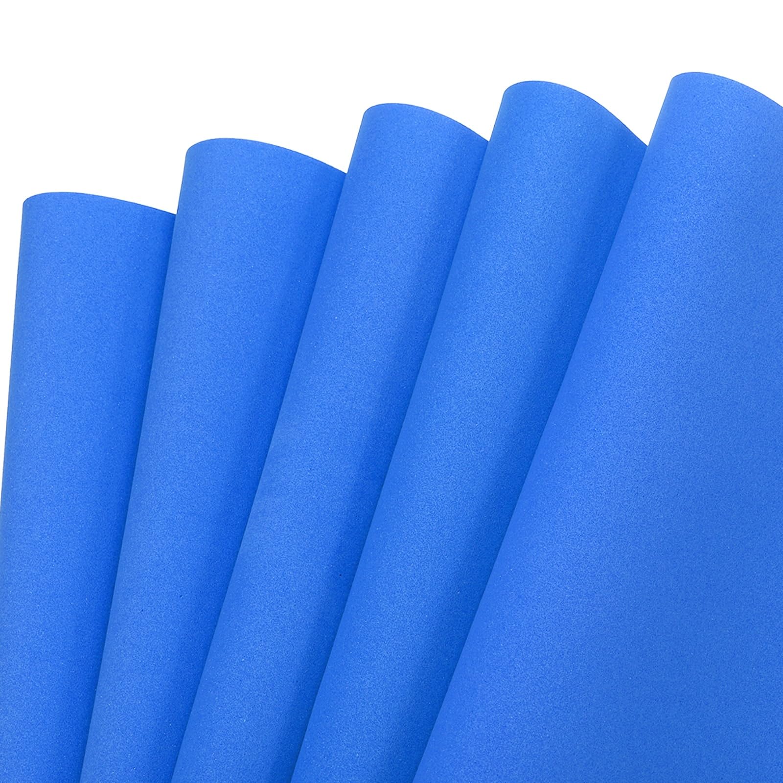 Feuilles de mousse EVA bleu fonce resistantes de 50x50 cm pour reussir vos patrons de costume
