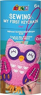 افينير سلسلة مفاتيح سيوينغ ماي فيرست - بومة، بلاستيك، متعدد الألوان