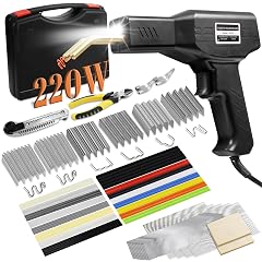 220w Plastic Welder Upgraded 2 in 1 Plastic Welding Kit Plastic Repair Kit 1000pcs Hot Staples 92pcs Plastic