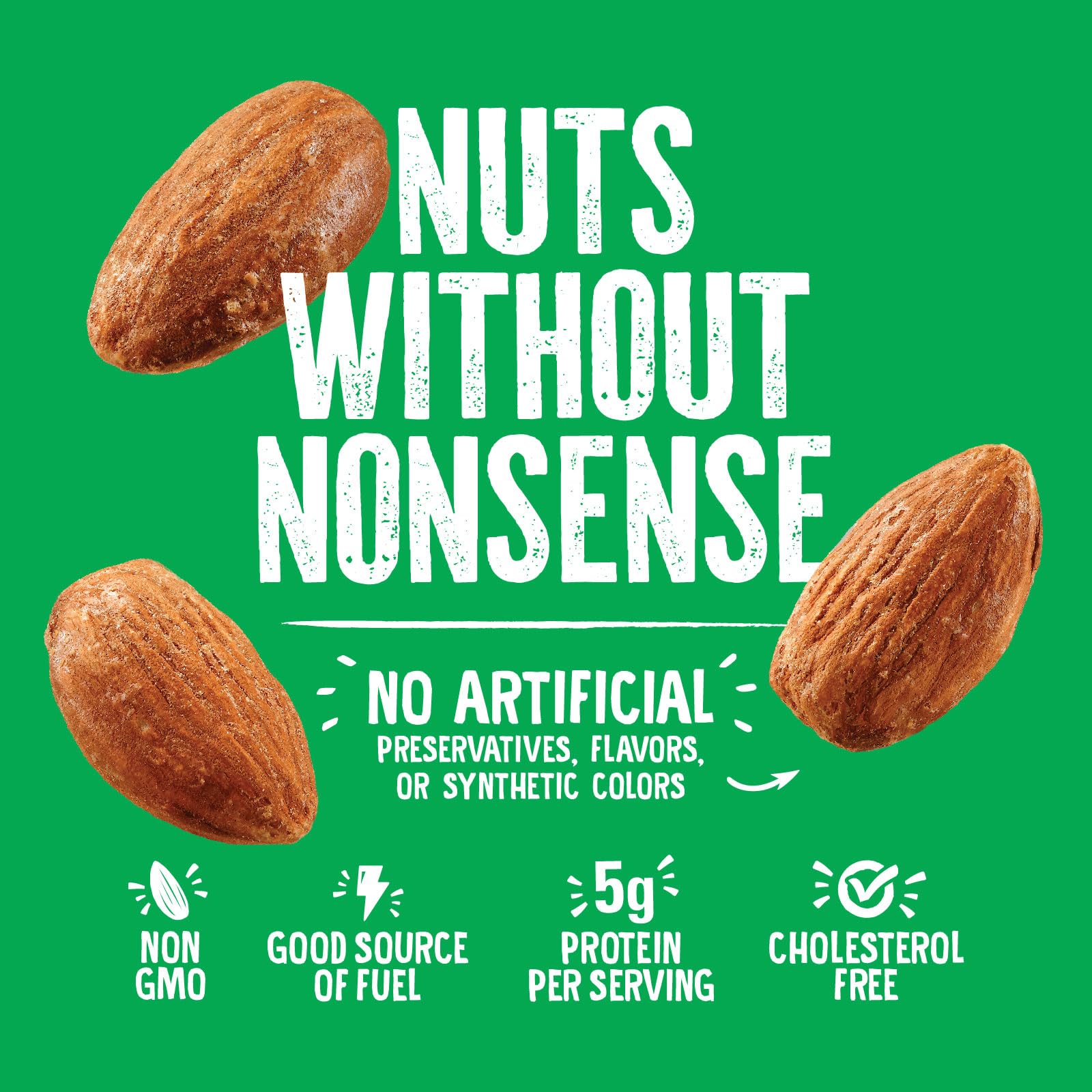 Amazon.com : Emerald Nuts Dry Roasted Almonds (1-Pack) | 5 Oz