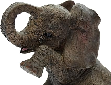 Pleurs Bebe Elephant D Afrique Missing You Statue A Partir De Leonardo Collection Out Of Africa