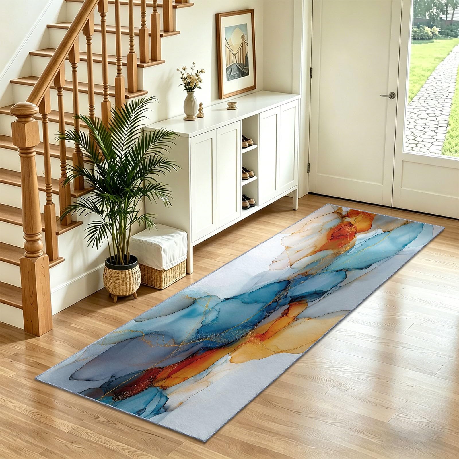 Tapis entrée antidérapant 60x150 idéal pour embellir le bureau ou la chambre