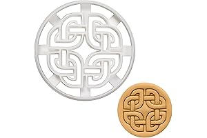 Nordic Runes - Celtic Shield Knot Cookie Cutter - Bakerlogy