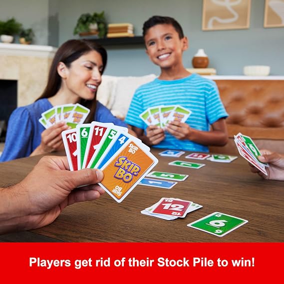 Mattel Games SKIP BO Card Game
