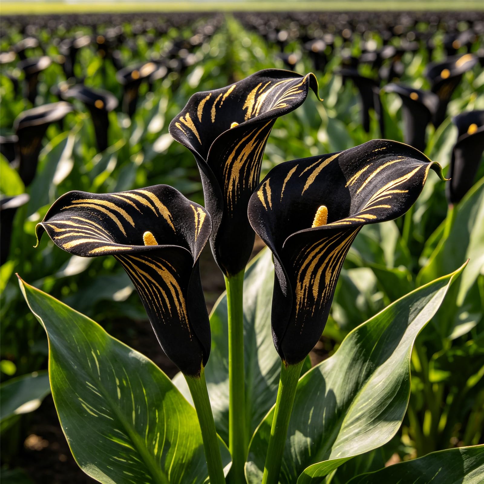 Perennial Calla Lily Bulbs for Planting-Vigorous Growth,Excellent Display,Ideal for Garden&Yard,Beginner Friendly-8bulbs-F