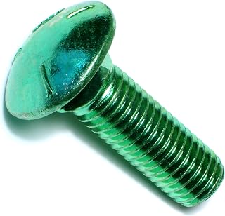 Hard-to-Find Fastener 014973367893 Grade 5 Carriage Bolts, 5/8-11 x 2-Inch, 22-Piece