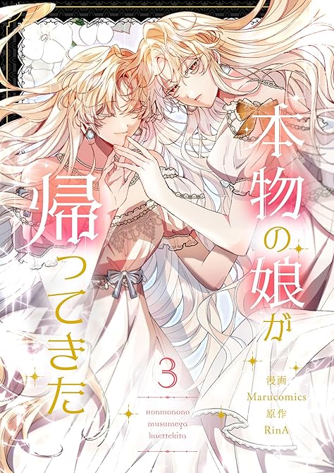 『本物の娘が帰ってきた 3』の表紙イラスト 電子書籍 漫画