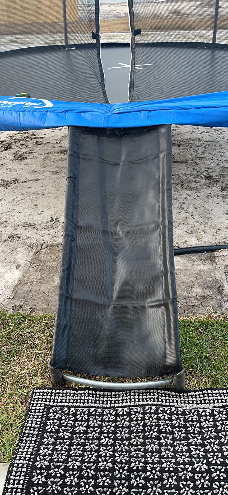 9/mo Finance FirstE Trampoline Slide, Width 22" Slide Ladder with