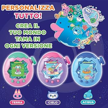 TAMAGOTCHI Bandai Paradise Eau - Wirtualne zwierzę hodowlane TAMAGOTCHI Bandai Paradise Eau - Wirtualne zwierzę hodowlane