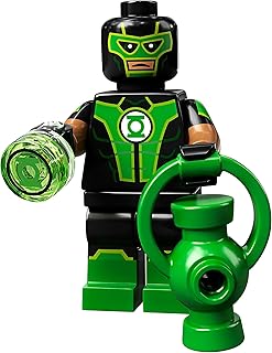 Green Lantern Minifigure (Factory Sealed) Designed for Lego DC Minifigures Series 71026