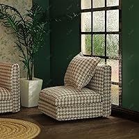 Vista 8 de iLAND Muebles de Casa de Muñecas Sofá Seccional en Miniatura para Decoración de Casa de Muñecas Compatible con Accesorios a Escala 1/12, Sofá