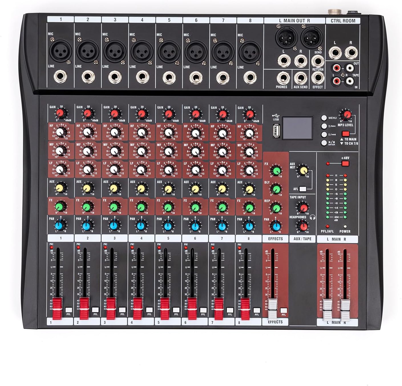 8-Channel Mixer